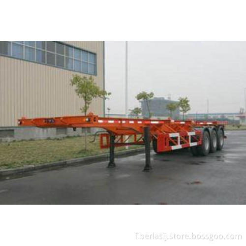 Custom 40ft Skeletal ISO Container Semi Trailer Chassis HZZ